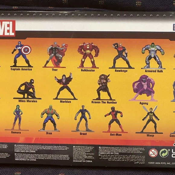 Marvel Series 6 Nano Metalfigs by Jada Toys - Picture 2 of 11